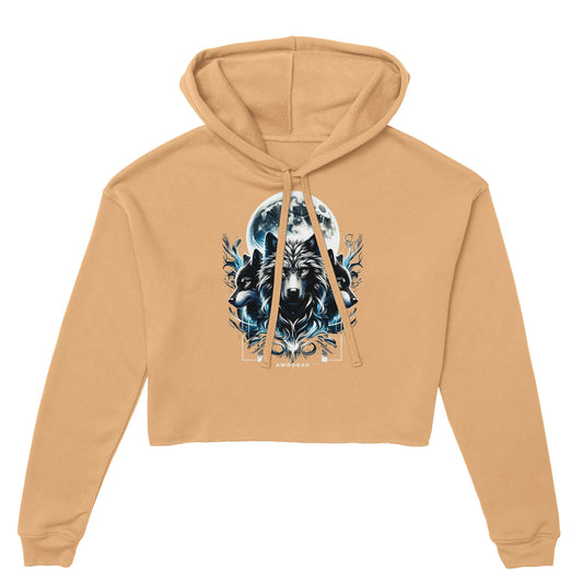 Awoodah Wolf Gang Women's Cropped Hoodie